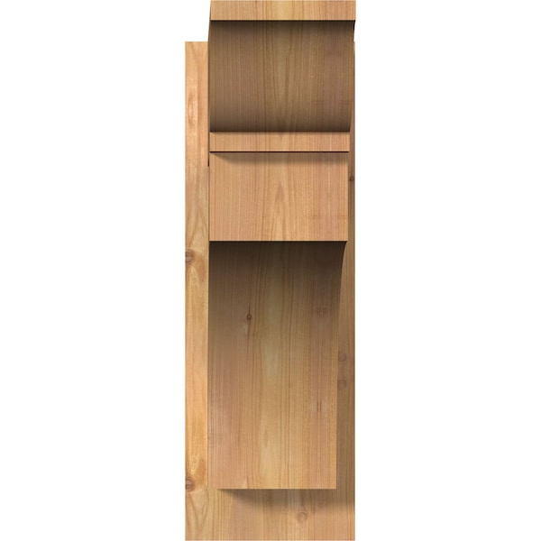 Westlake Smooth Traditional Outlooker, Western Red Cedar, 7 1/2W X 22D X 22H